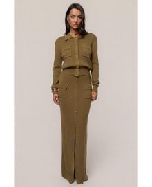 Fall Bliss Top and Maxi Skirt at Macys