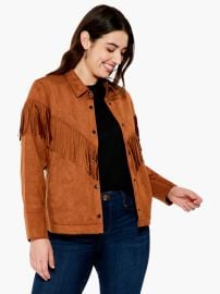 Fall Fringe Jacket NICZOE at Nic + Zoe