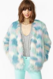 Fantasy Faux Fur Jacket at Nasty Gal