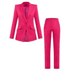 Fantasy Tailored Suit - Pink at Wolf & Badger