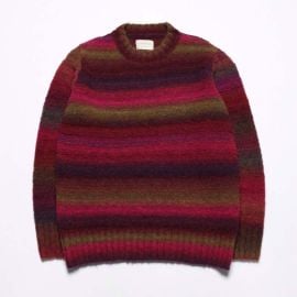 Far Afield Hosono knit Ombre Stripe - Magenta Multi Garmentory at Garmentory