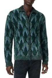 Fardella Abstract Fuzzy Cardigan at Nordstrom