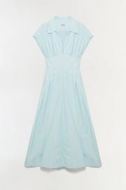 Farlow Cotton Faille Midi Dress SIMKHAI at Simkhai