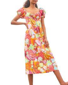 Farm Rio Fruit Salad Maxi Dress at Neiman Marcus