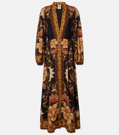 Farm Rio Majestic Garden maxi dress at Mytheresa