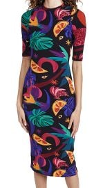 Farm Rio Mystic Jungle Midi Knit Dress at Shopbop