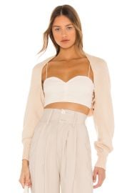 Farrah Shrug at Revolve