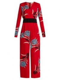 Farren floral-print wide-leg jumpsuit at Matches