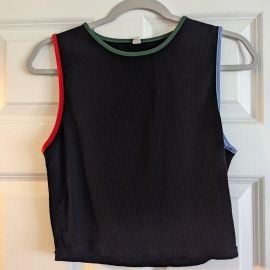 Fashion Brand Company Crop Tank Top at Depop