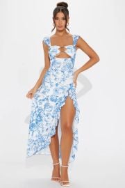 Fashion Nova Estee Floral Maxi Dress at Fashion Nova