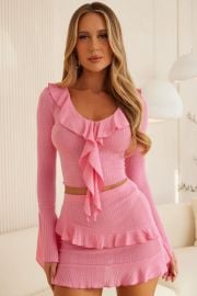 Fashion Nova Flirty Ways Skirt Set at Fashion Nova