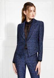 Faustine Snake Printed Blazer by Rachel Zoe at Rachel Zoe