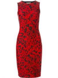 Fausto Puglisi Animal Print Fitted Dress - Nugnes 1920 at Farfetch