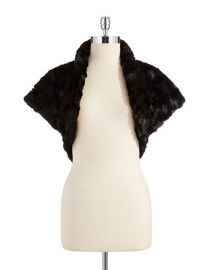 Faux Fur Bolero at Lord & Taylor