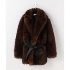 Faux Fur Coat at Ernest W. Baker