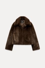 Faux Fur Jacket at Zara