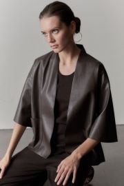 Faux Lambskin Topper at Natori