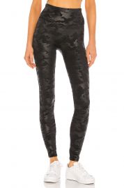 Faux Leather Camo Legging at Revolve