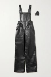 Faux Leather Jumpsuit by Rowen Rose at Net A Porter