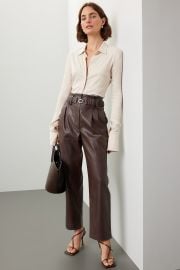 Faux Leather Pants by Derek Lam 10 Crosby x RTR Rent the Runway at Rent the Runway