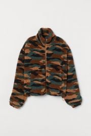 Faux Shearling Jacket  at H&M