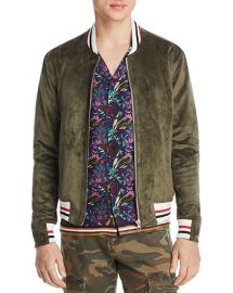 Faux Suede Bomber Jacket at Bloomingdales