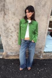 Faux Suede Cropped Jacket at Zara