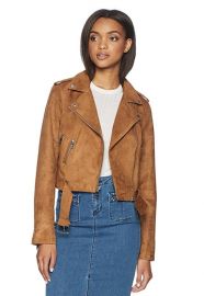 Faux Suede Moto Jacket by Levis at Amazon