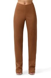 Faux Suede Straight Leg Pants at Nordstrom Rack