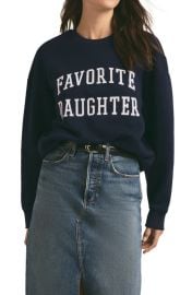 Favorite Daughter Collegiate Cotton Blend Sweatshirt at Nordstrom