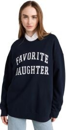 Favorite Daughter Collegiate Sweatshirt at Shopbop