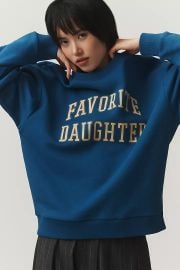 Favorite Daughter Collegiate Sweatshirt2 at Anthropologie