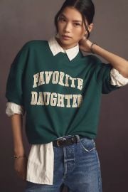 Favorite Daughter Collegiate Sweatshirt4 at Anthropologie