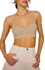 Favorite Daughter Ex-Boyfriend Stripe Bralette at Nordstrom