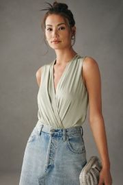 Favorite Daughter Sleeveless Blouse Bodysuit at Anthropologie