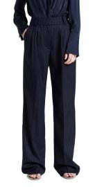 Favorite Daughter The Favorite Pants Navy Pinstripe 8 at Shopbop
