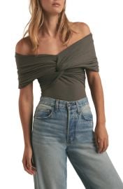 Favorite Daughter The I m Evolved Off the Shoulder Top at Nordstrom