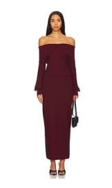 Favorite Daughter The Irene Dress In Sangria Nights at Revolve