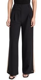 Favorite Daughter The Margaret Wide Leg Pants Black/Beige 16 at Shopbop