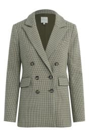 Favorite Daughter The Phoebe Houndstooth Double Breasted Blazer at Nordstrom