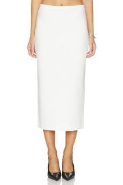 Favorite Daughter The Rachel Skirt In Pearl at Revolve