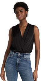 Favorite Daughter The Sleeveless Date Thong Bodysuit Black M at Shopbop