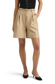 Favorite Daughter The Weekend Stripe Cotton Blend Shorts at Nordstrom