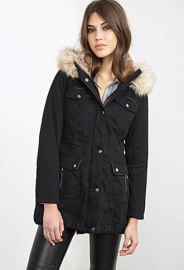 Favorite Fur Parka at Forever 21