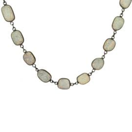 Favorite Oxidized Opal Choker at Shalla Wista