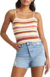 Favorite Tune Cotton Sweater Camisole at Nordstrom