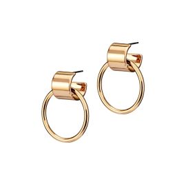 Faye Knockers hoop earrings in Gold  JENNY BIRD at Jenny Bird