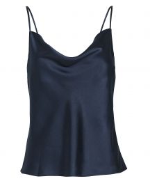 Fayette Cowl Neck Silk Camisole at Intermix