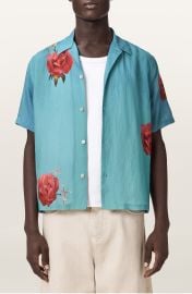 Fazed Floral Button-Up Camp Shirt at Nordstrom