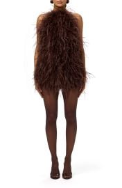 Feather Minidress at Nordstrom